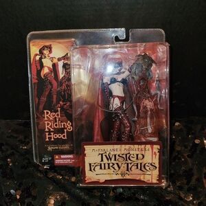 🐺Mcfarlanes Twisted Fairy Tales Red Riding Hood figure HORROR GRAPHIC FIG…